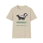 Skunk Friendly From A Distance Graphic T-Shirt