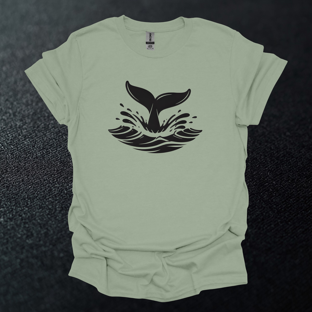 Whale Tail 2 Graphic T-Shirt