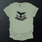 Whale Tail 2 Graphic T-Shirt