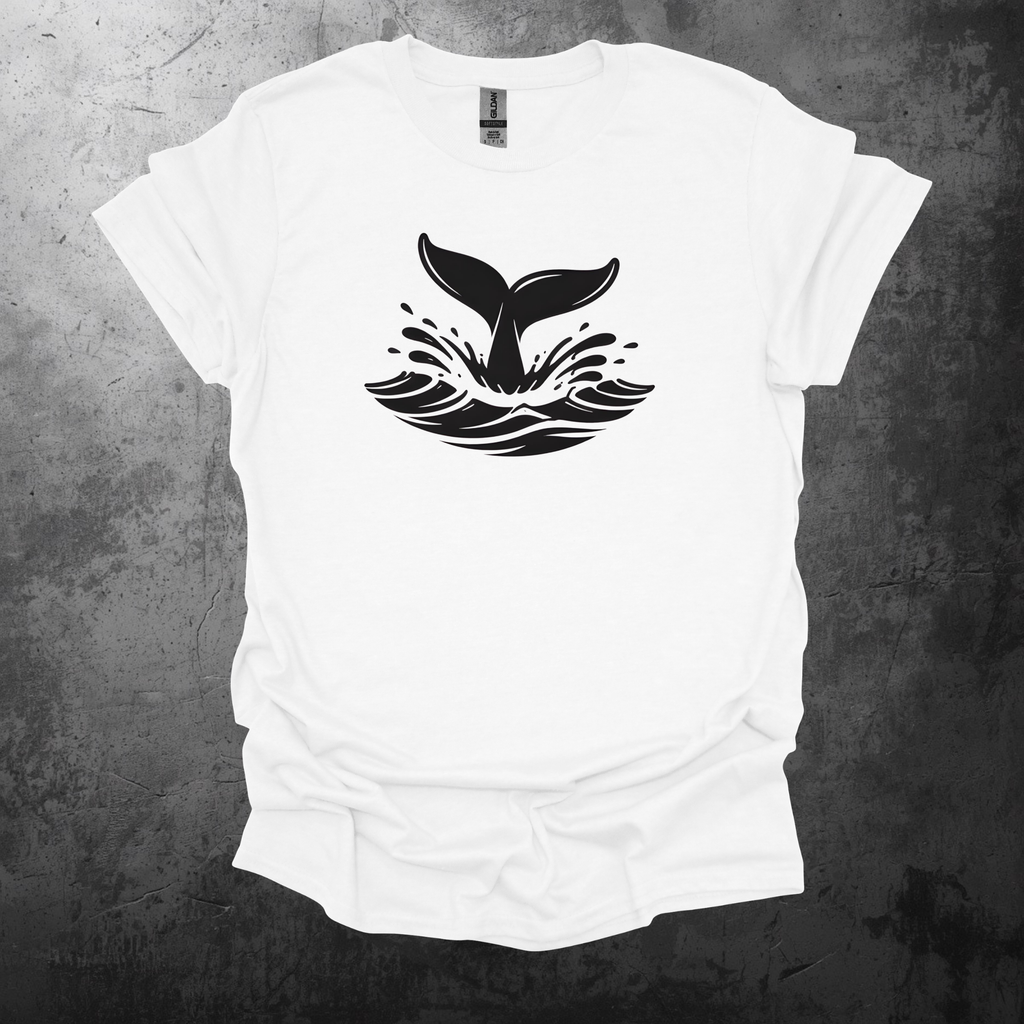 Whale Tail 2 Graphic T-Shirt