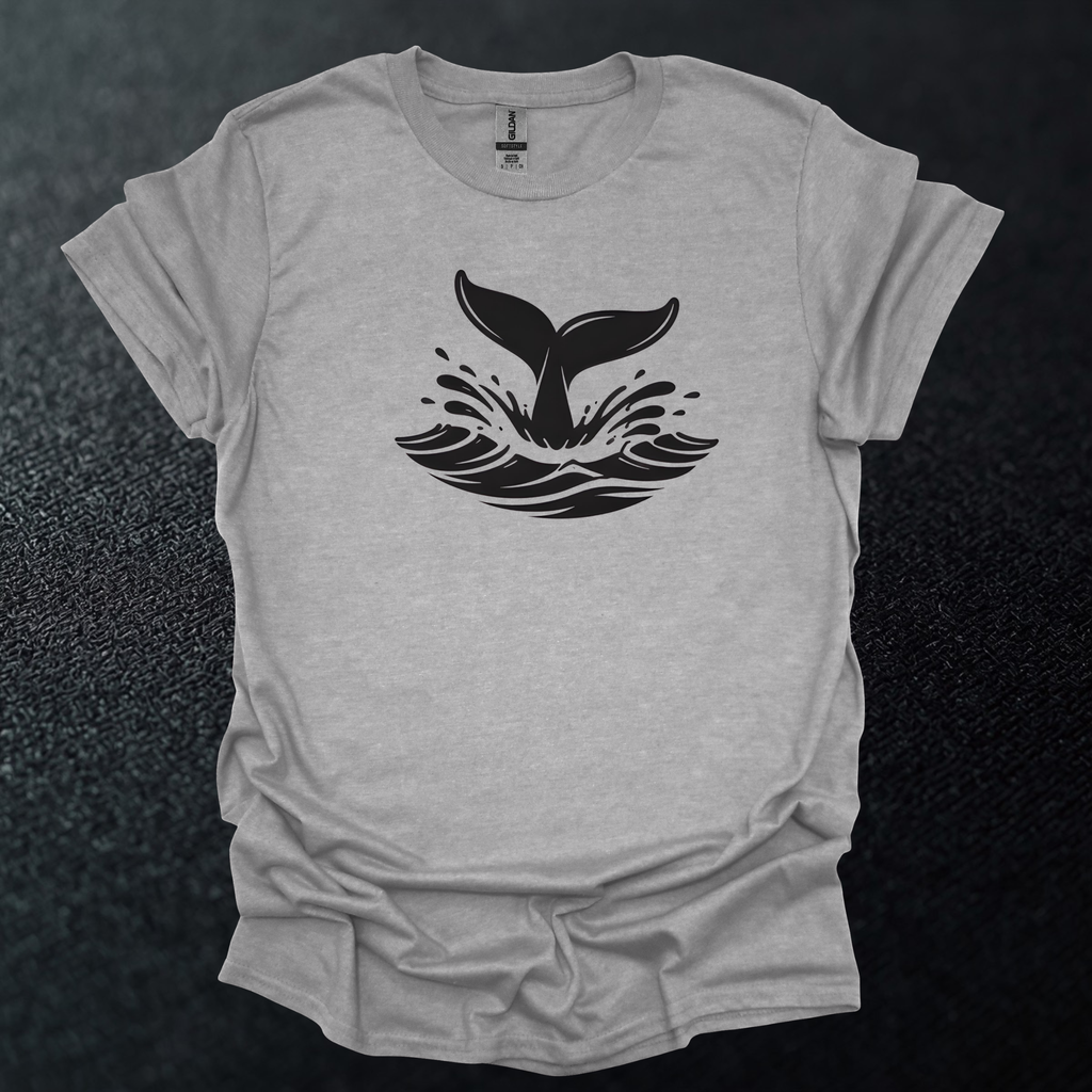 Whale Tail 2 Graphic T-Shirt