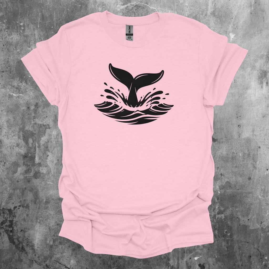 Whale Tail 2 Graphic T-Shirt