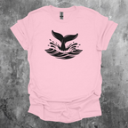 Whale Tail 2 Graphic T-Shirt
