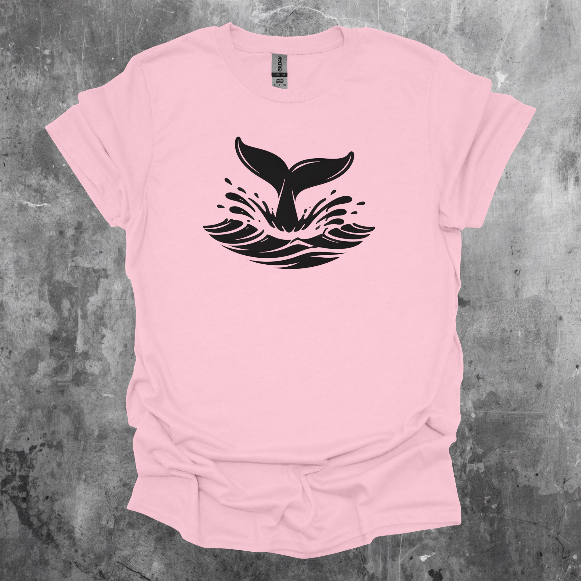 Whale Tail 2 Graphic T-Shirt
