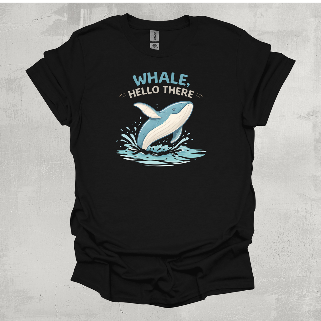 Whale Hello There Graphic T-Shirt