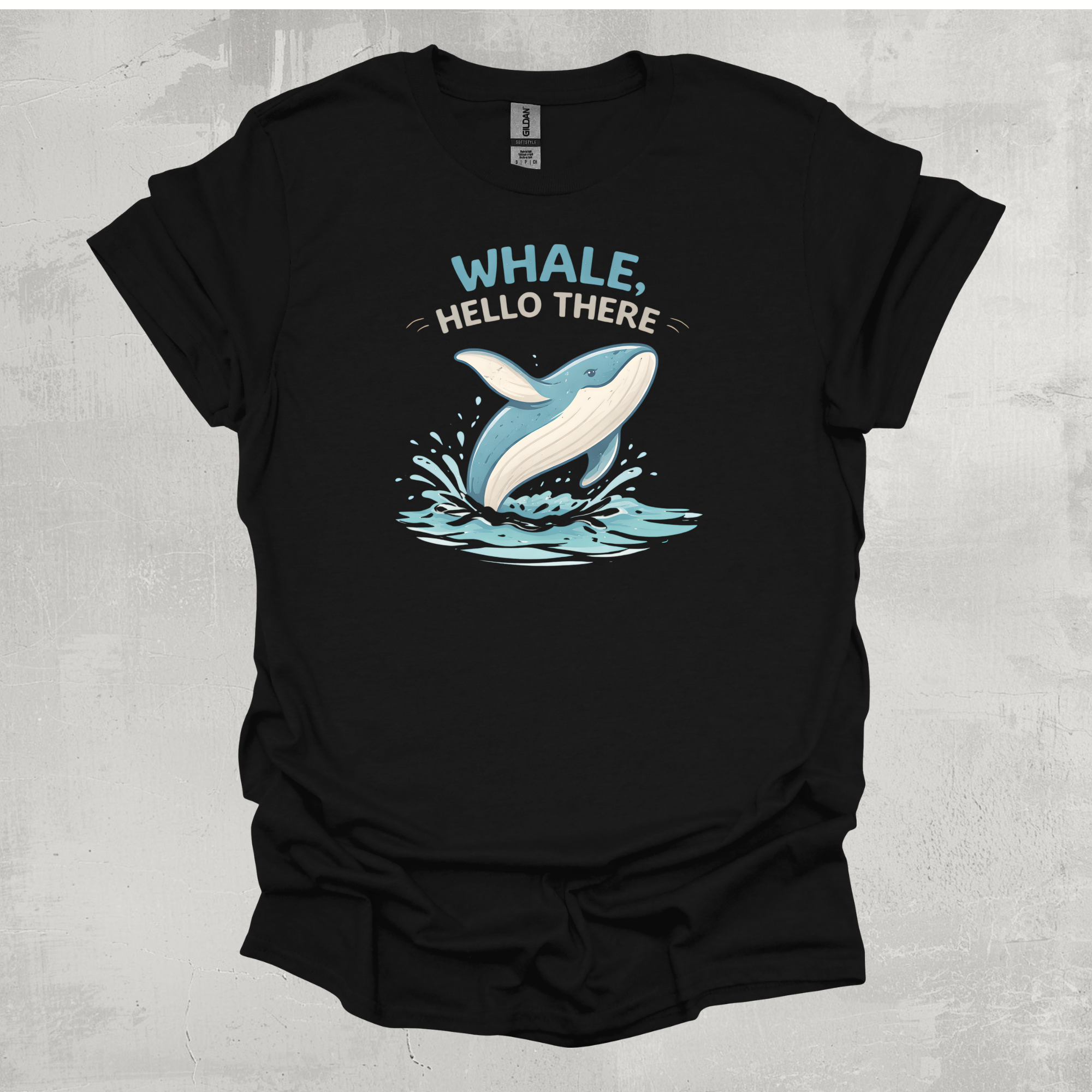 Whale Hello There Graphic T-Shirt