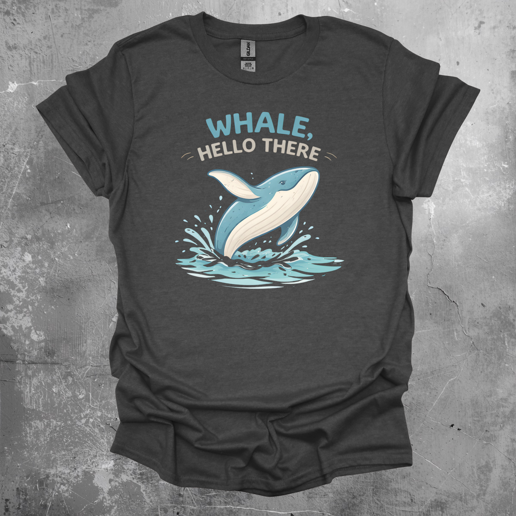 Whale Hello There Graphic T-Shirt