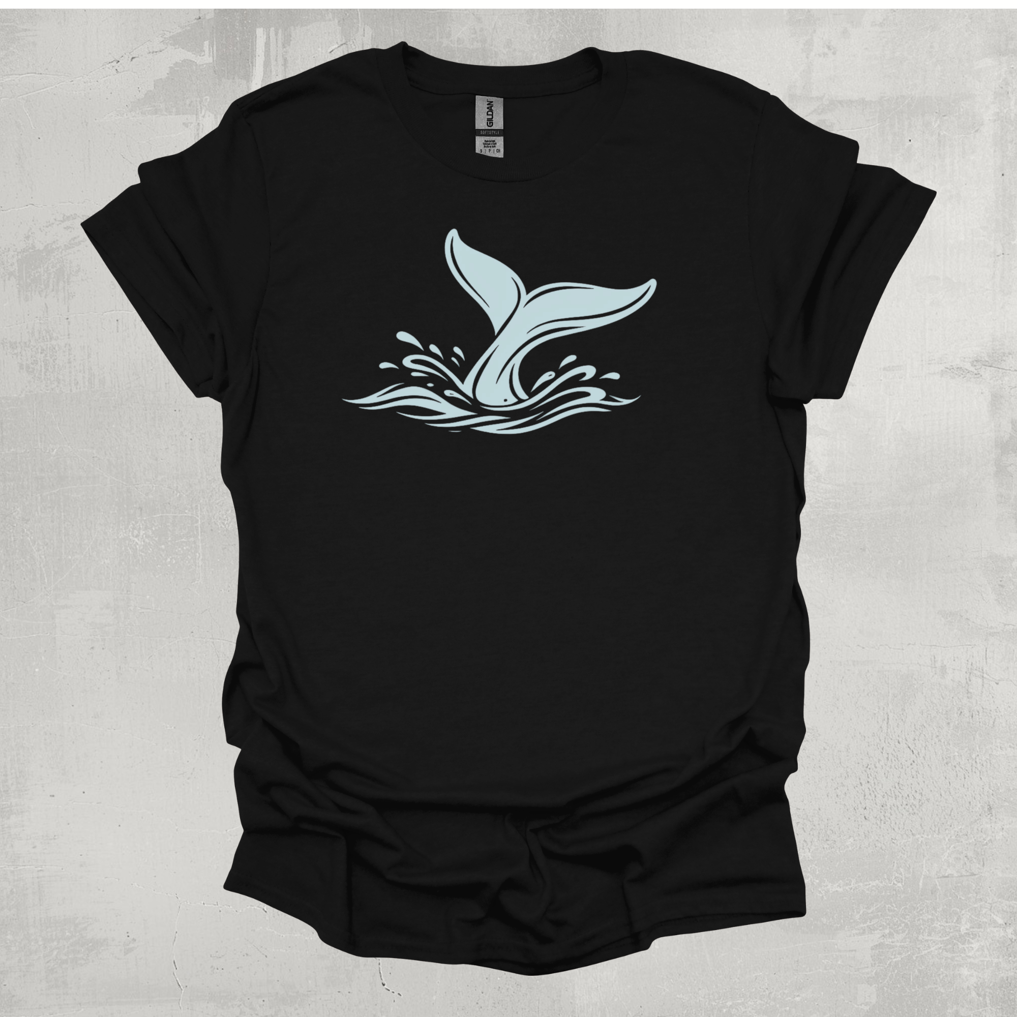 Whale Tail 1 Graphic T-Shirt