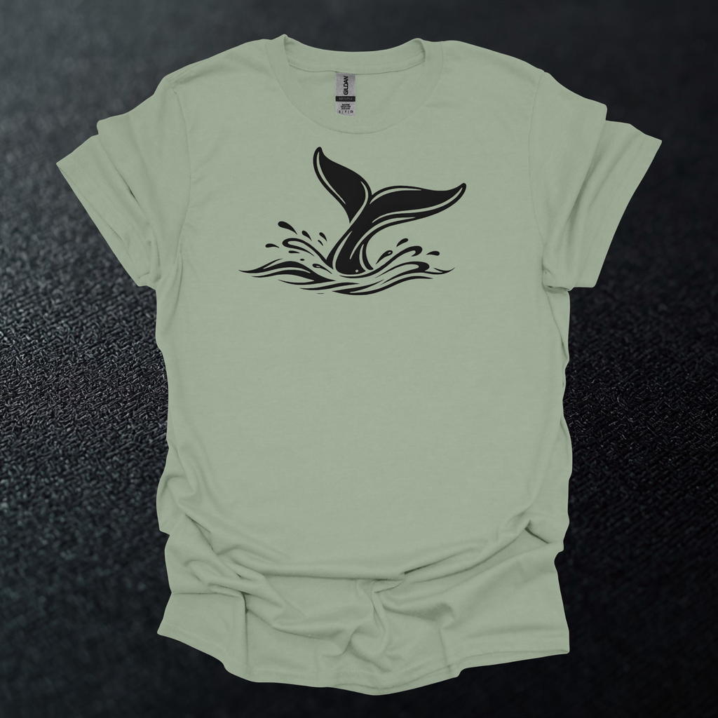 Whale Tail 1 Graphic T-Shirt