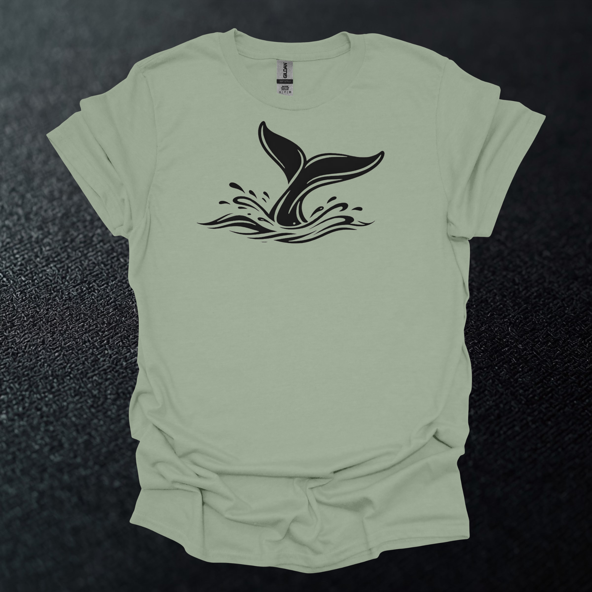 Whale Tail 1 Graphic T-Shirt