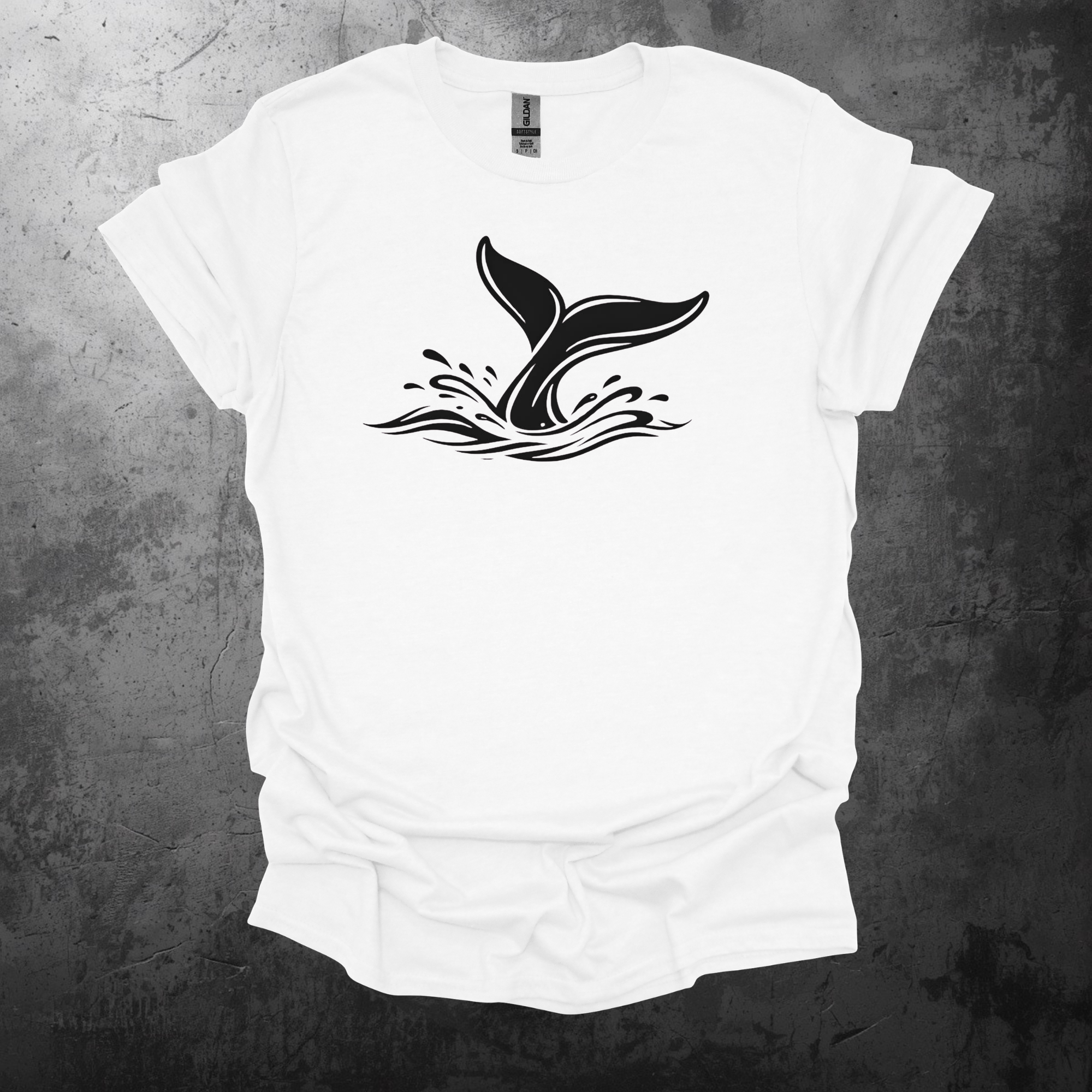 Whale Tail 1 Graphic T-Shirt