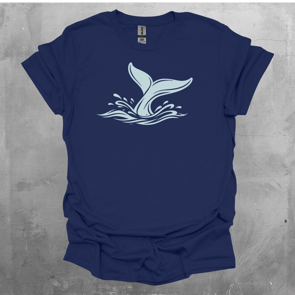 Whale Tail 1 Graphic T-Shirt