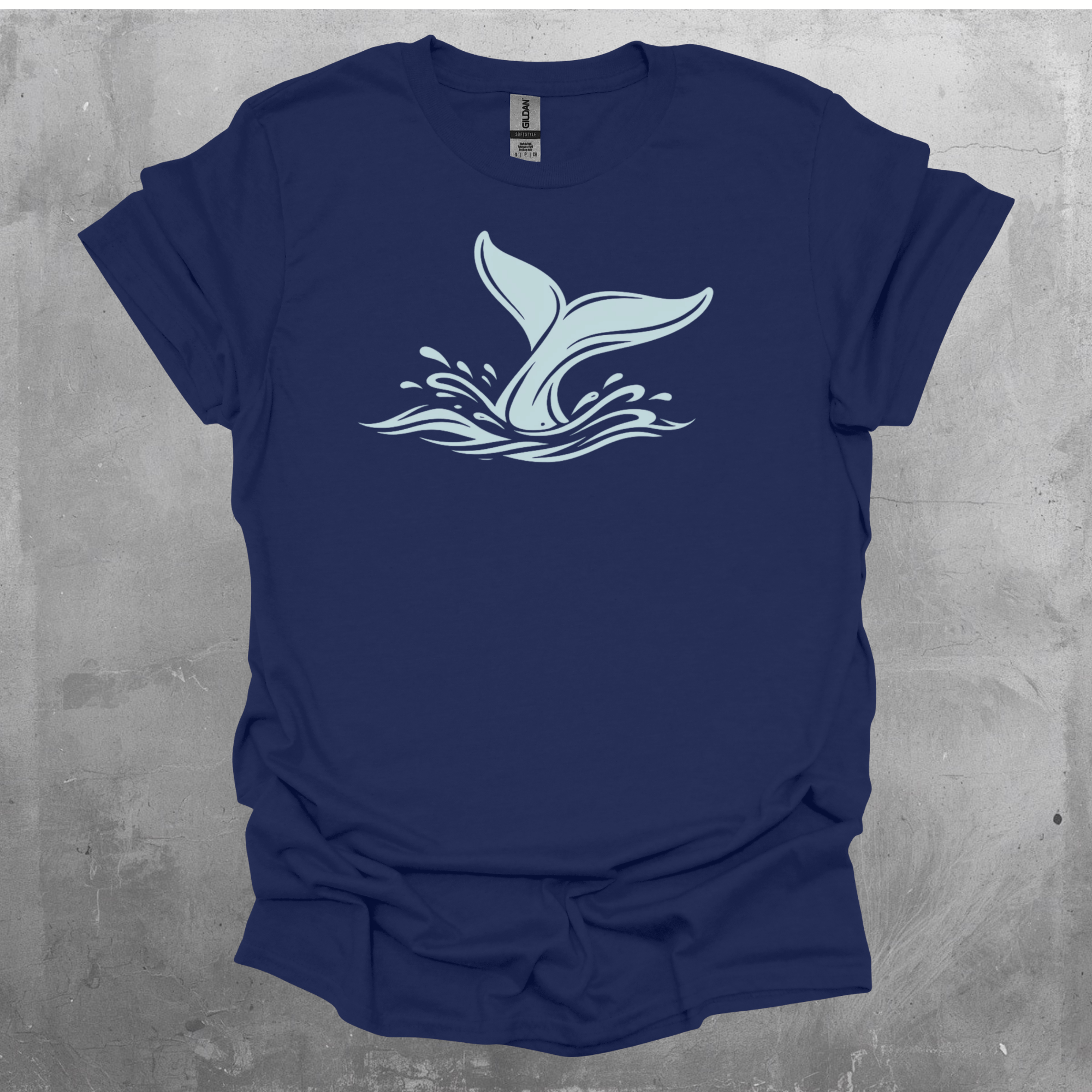 Whale Tail 1 Graphic T-Shirt