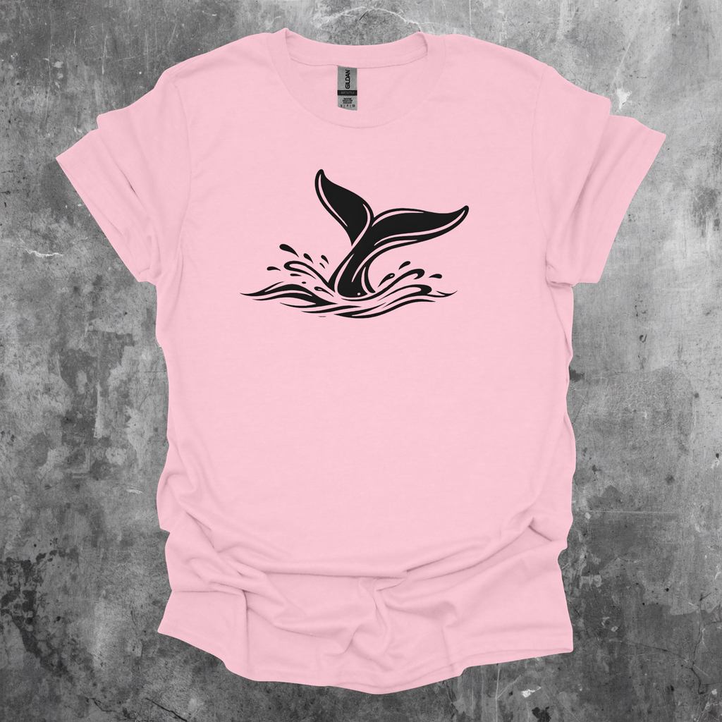 Whale Tail 1 Graphic T-Shirt