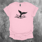 Whale Tail 1 Graphic T-Shirt