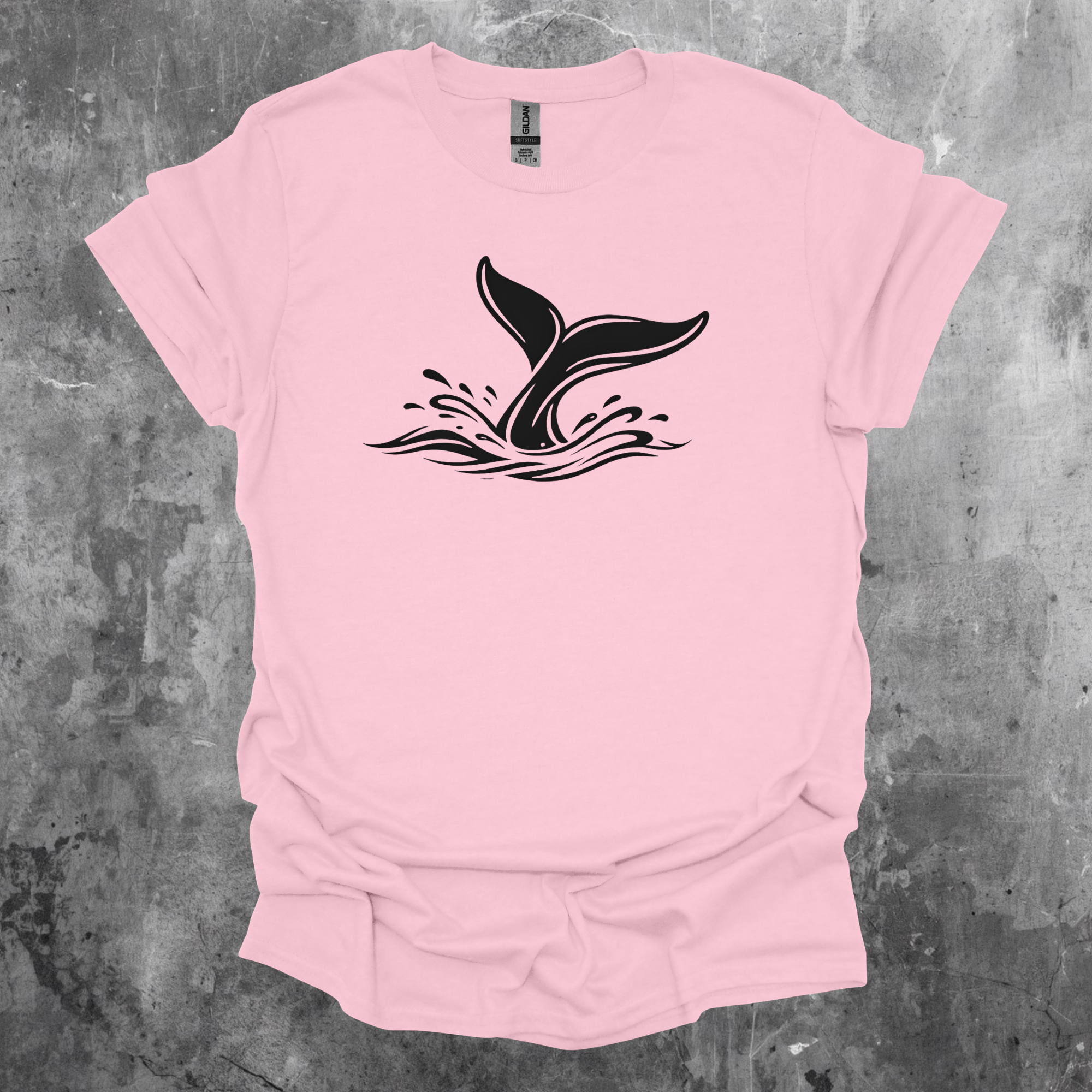 Whale Tail 1 Graphic T-Shirt