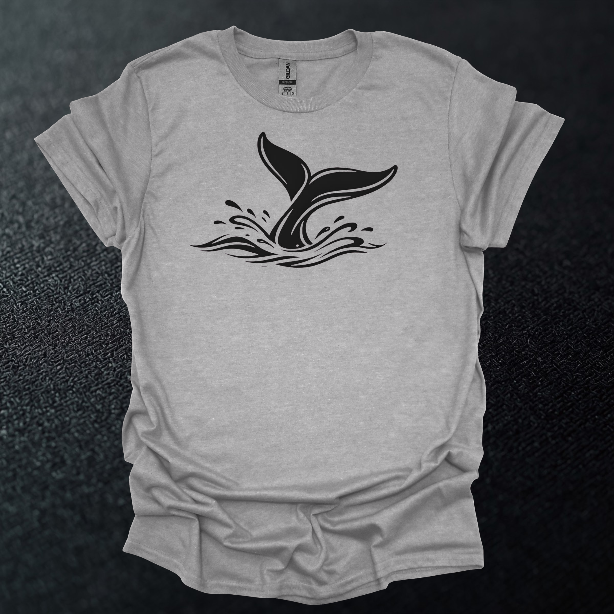 Whale Tail 1 Graphic T-Shirt