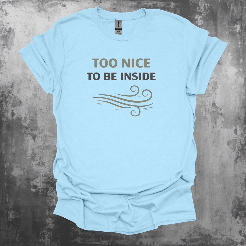 Too Nice To Be Inside Graphic T-Shirt