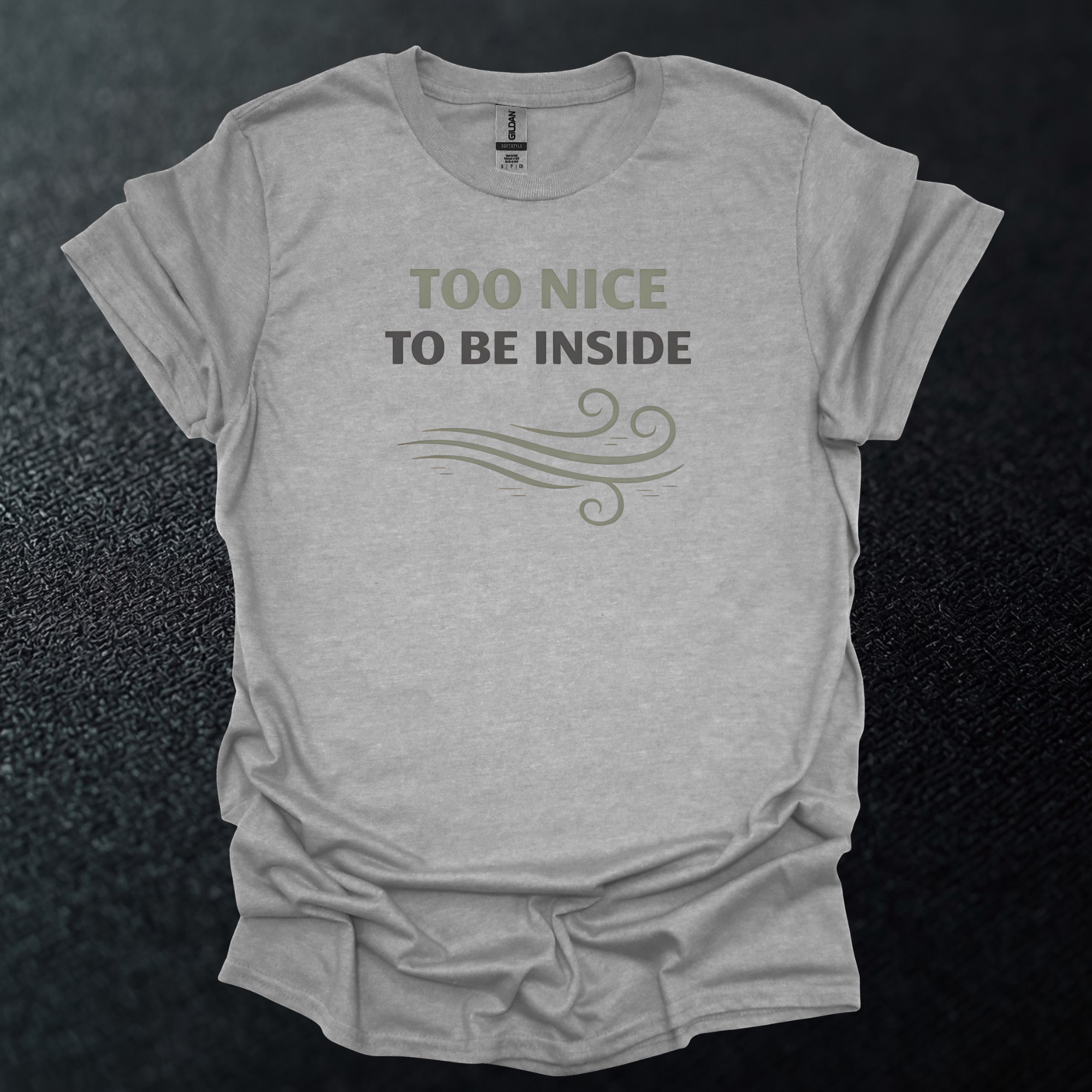 Too Nice To Be Inside Graphic T-Shirt