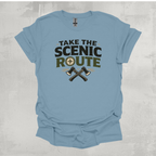 Take The Scenic Route Graphic T-Shirt
