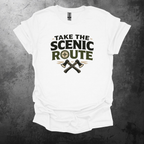 Take The Scenic Route Graphic T-Shirt