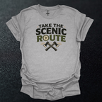 Take The Scenic Route Graphic T-Shirt