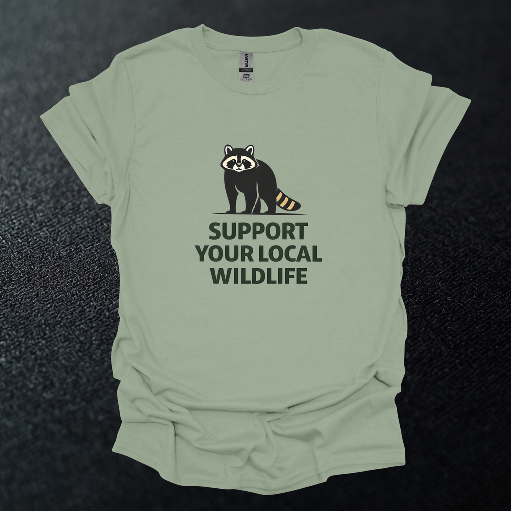 Support Your Local Wildlife Graphic T-Shirt