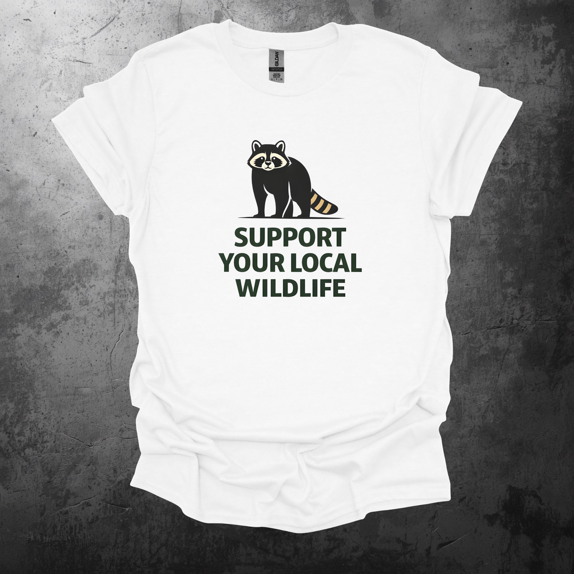 Support Your Local Wildlife Graphic T-Shirt