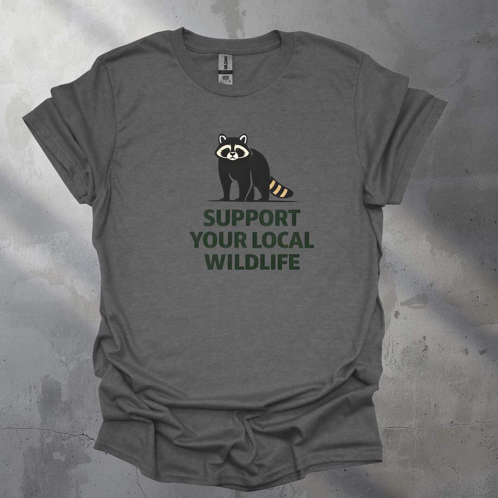 Support Your Local Wildlife Graphic T-Shirt
