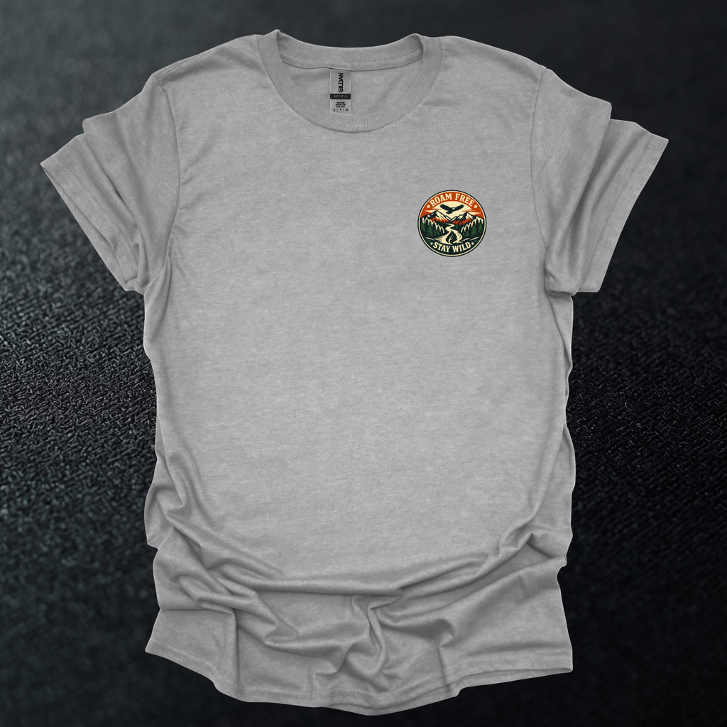 BADGE - Roam Free Stay Wild T-Shirt