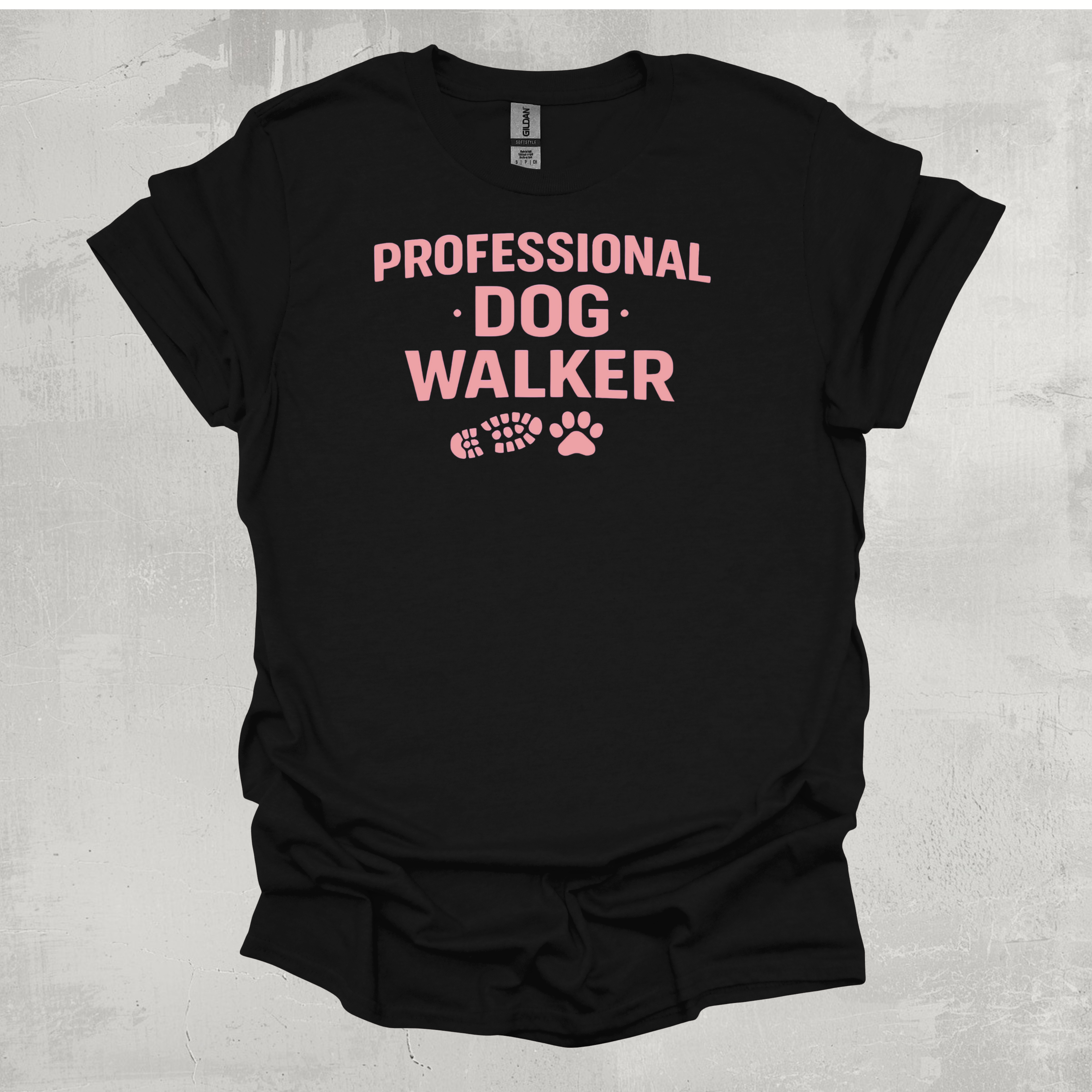Profesional Dog Walker Graphic T-Shirt