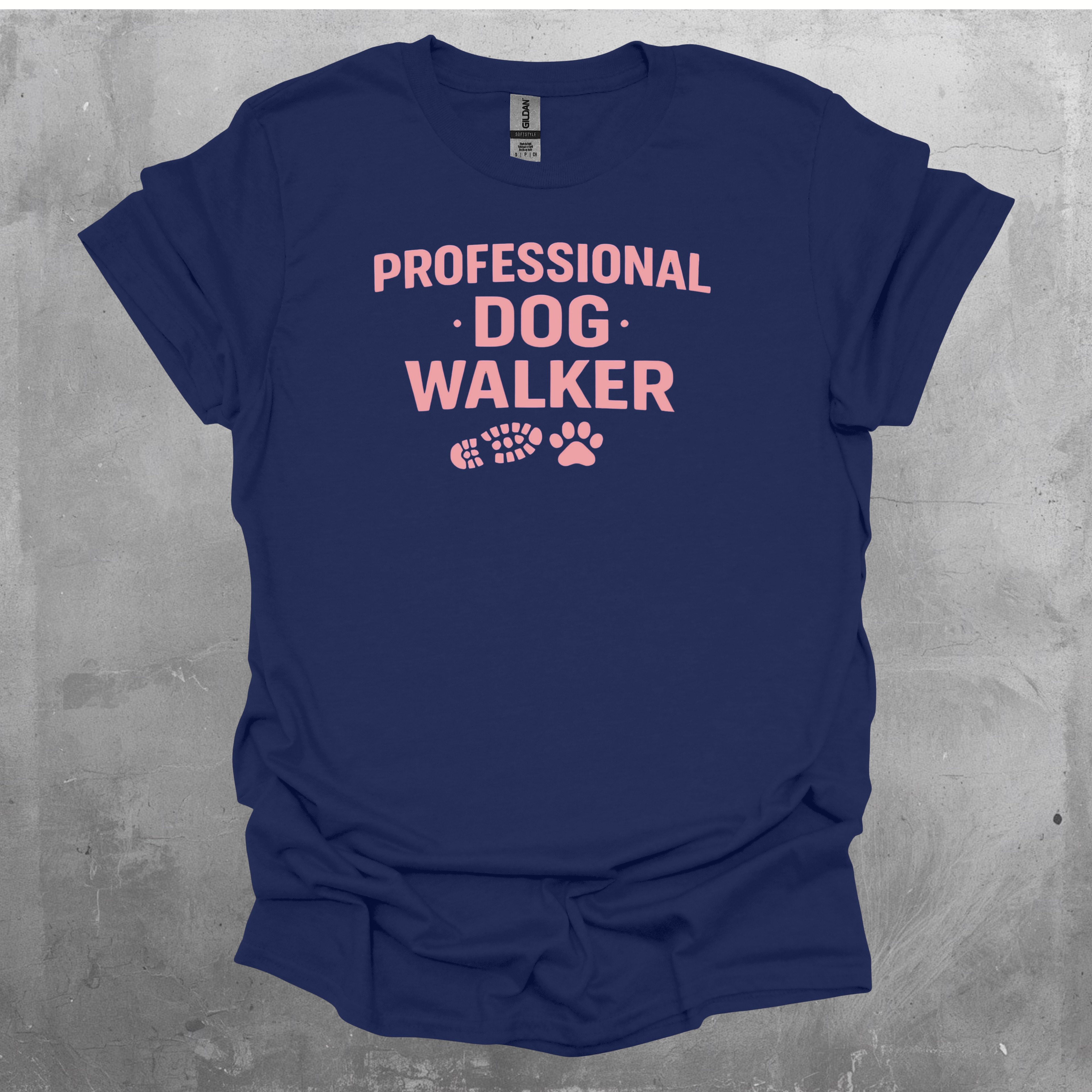 Profesional Dog Walker Graphic T-Shirt