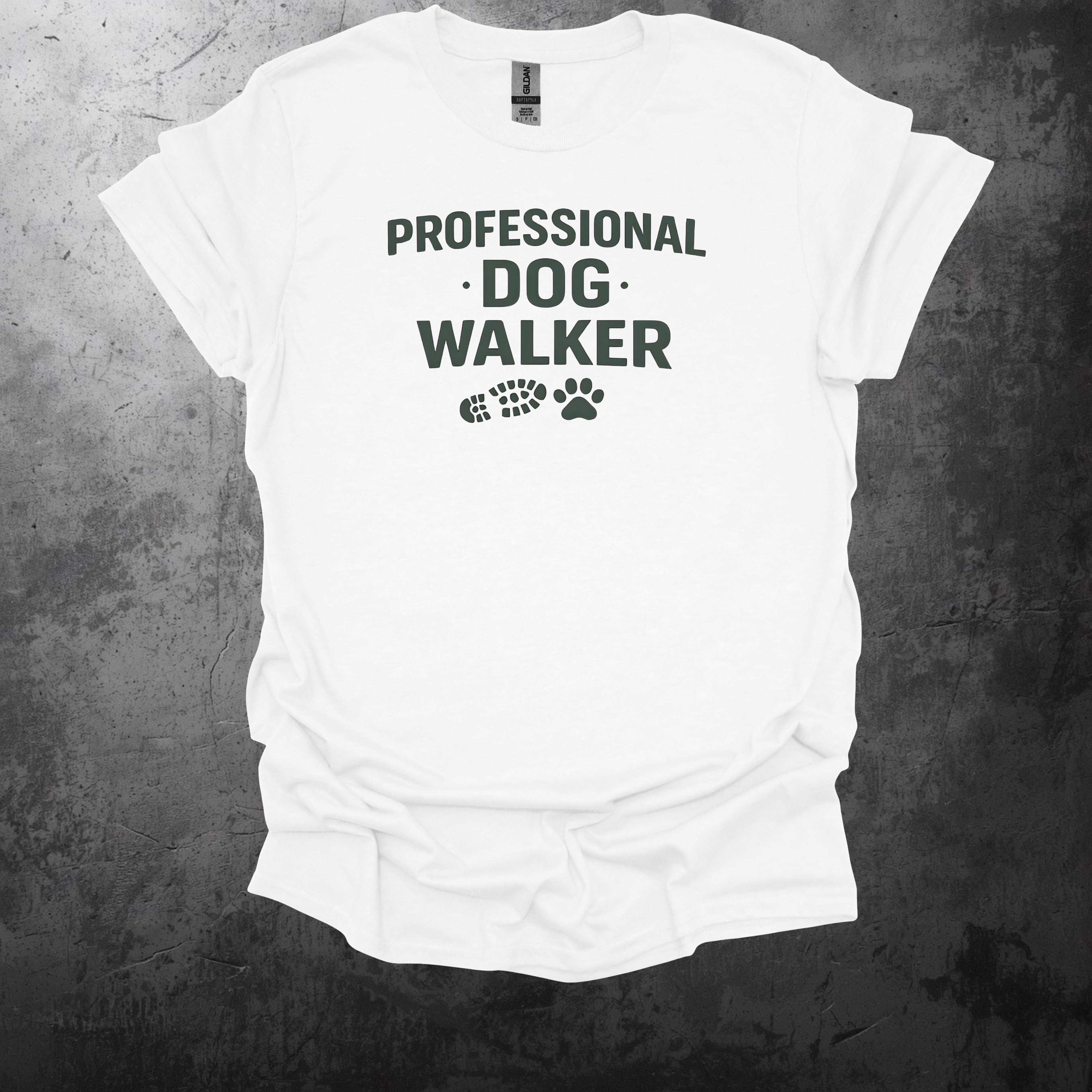 Profesional Dog Walker Graphic T-Shirt