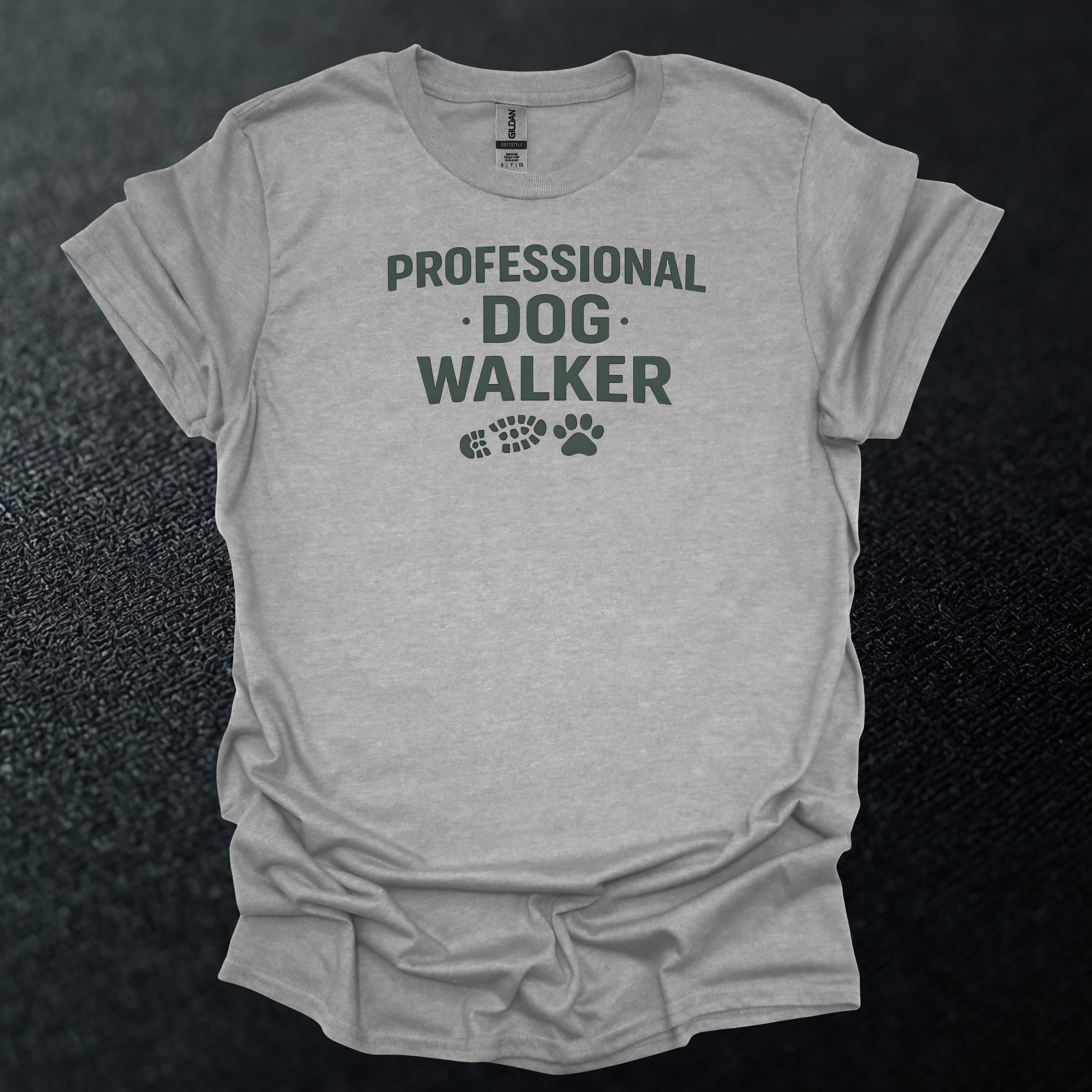 Profesional Dog Walker Graphic T-Shirt