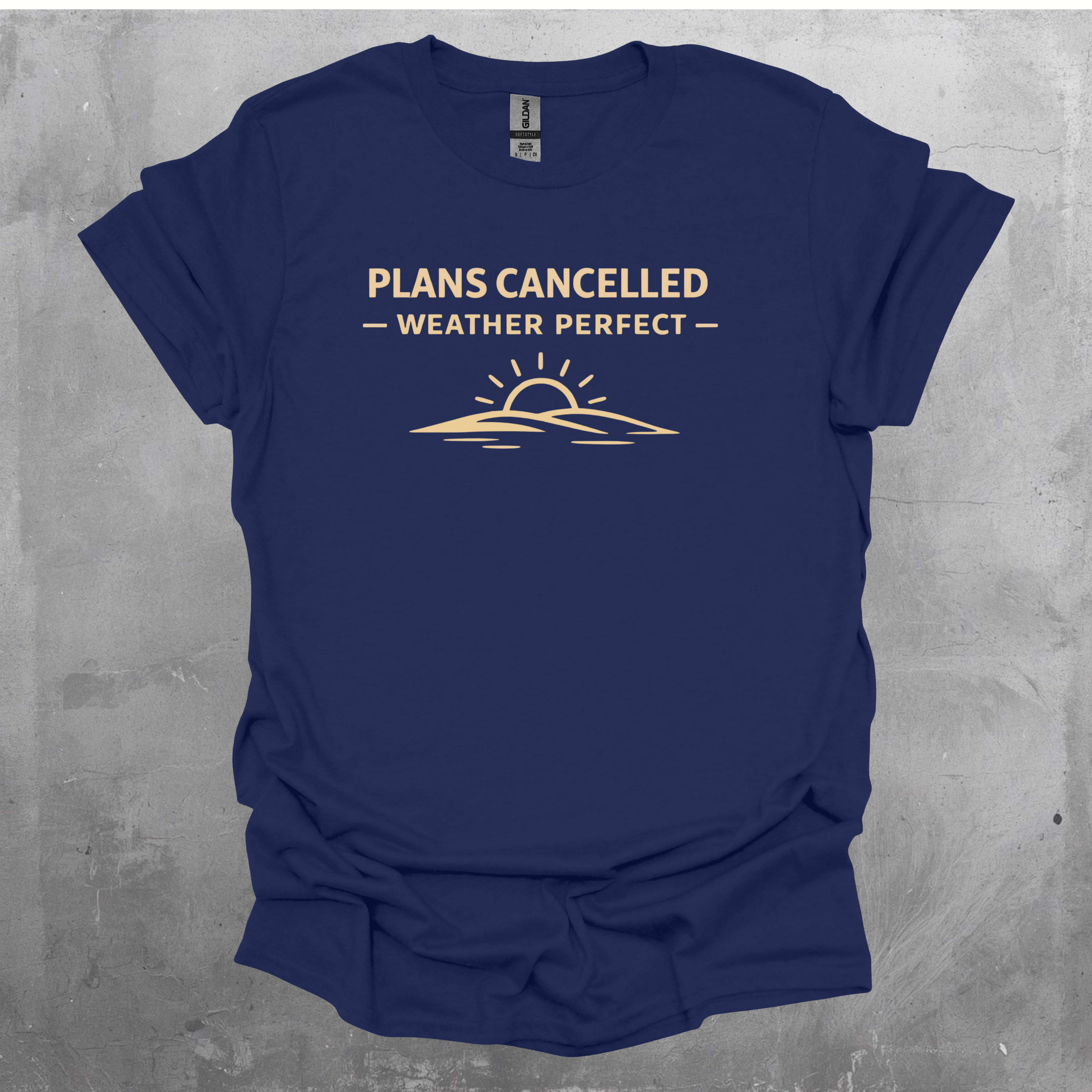 Plans Cancelled - Weather Perfect Graphic T-Shirt