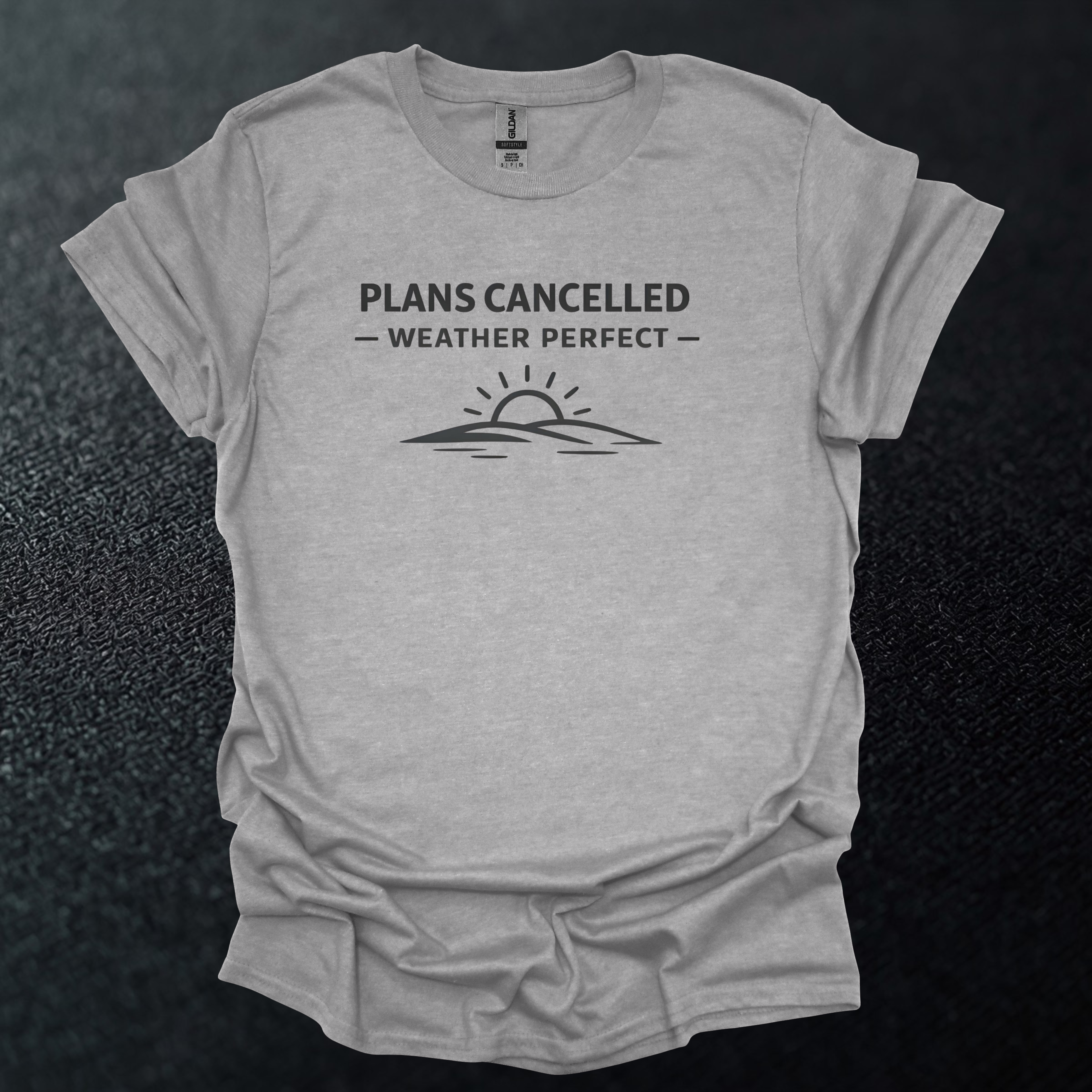 Plans Cancelled - Weather Perfect Graphic T-Shirt