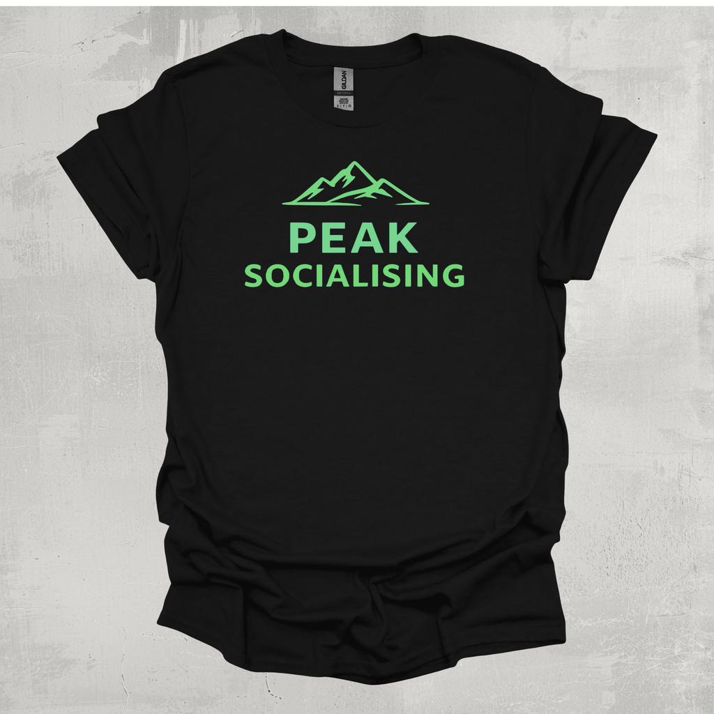Peak Socialising Graphic T-Shirt