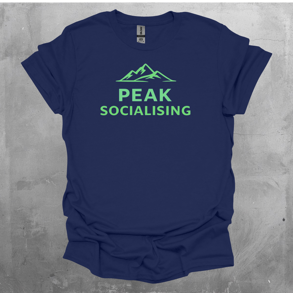 Peak Socialising Graphic T-Shirt