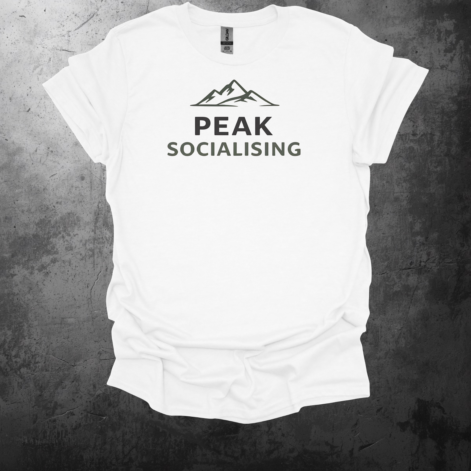 Peak Socialising Graphic T-Shirt