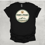 Paws and Peaks Graphic T-Shirt