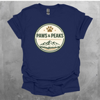 Paws and Peaks Graphic T-Shirt