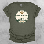 Paws and Peaks Graphic T-Shirt