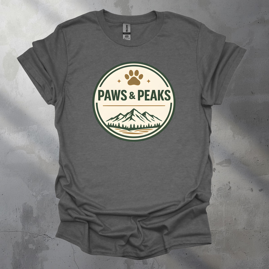 Paws and Peaks Graphic T-Shirt
