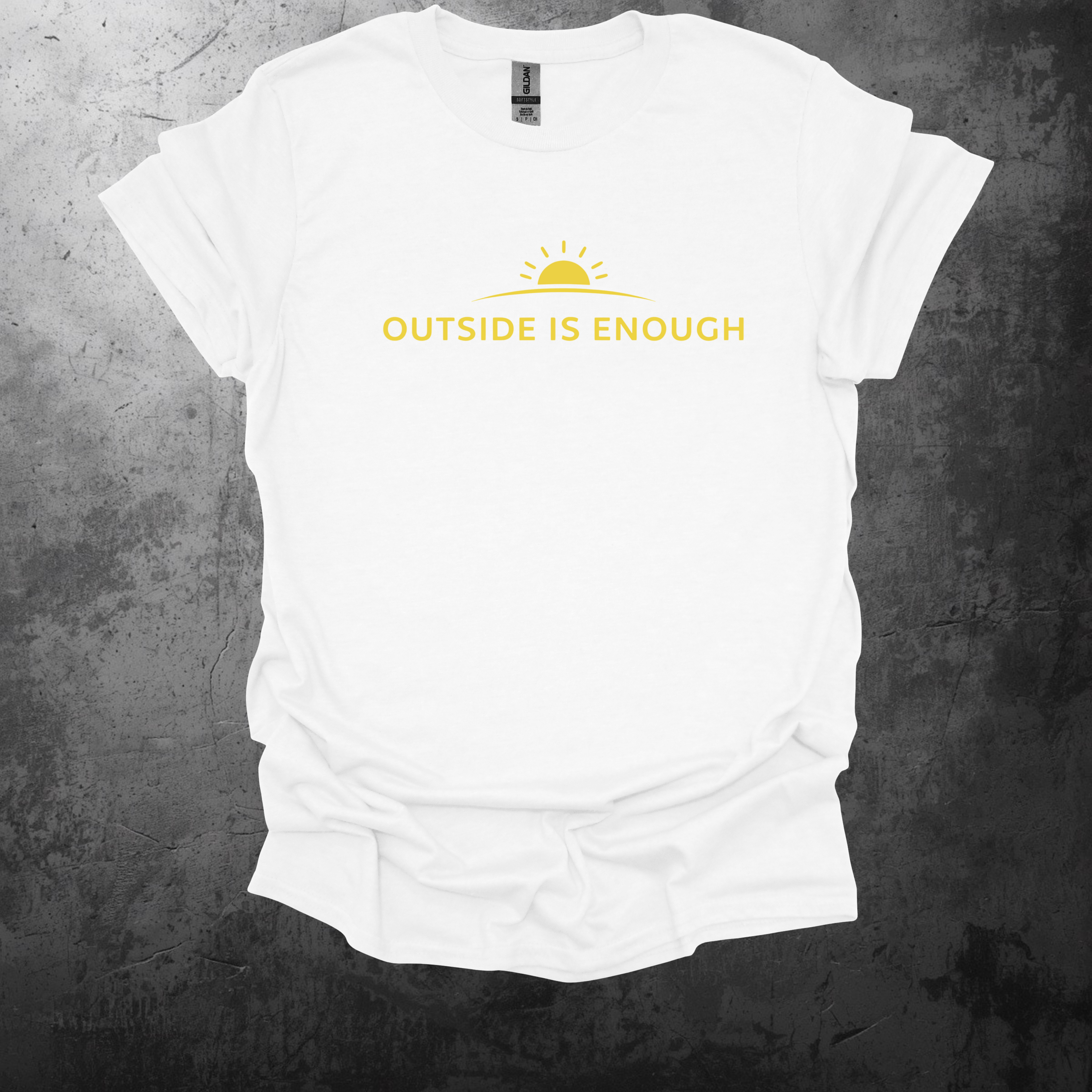 Outside Is Enough Graphic T-Shirt
