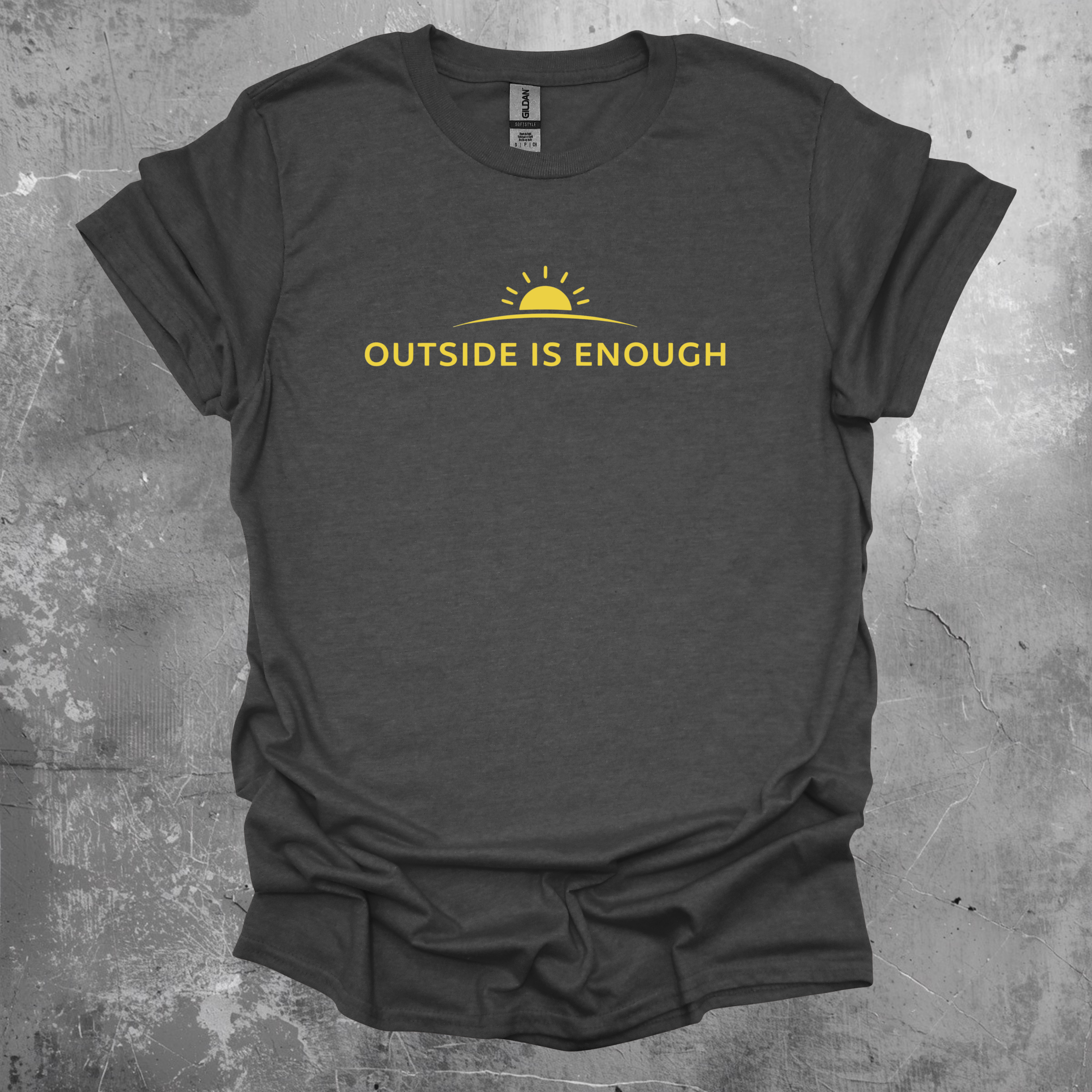 Outside Is Enough Graphic T-Shirt