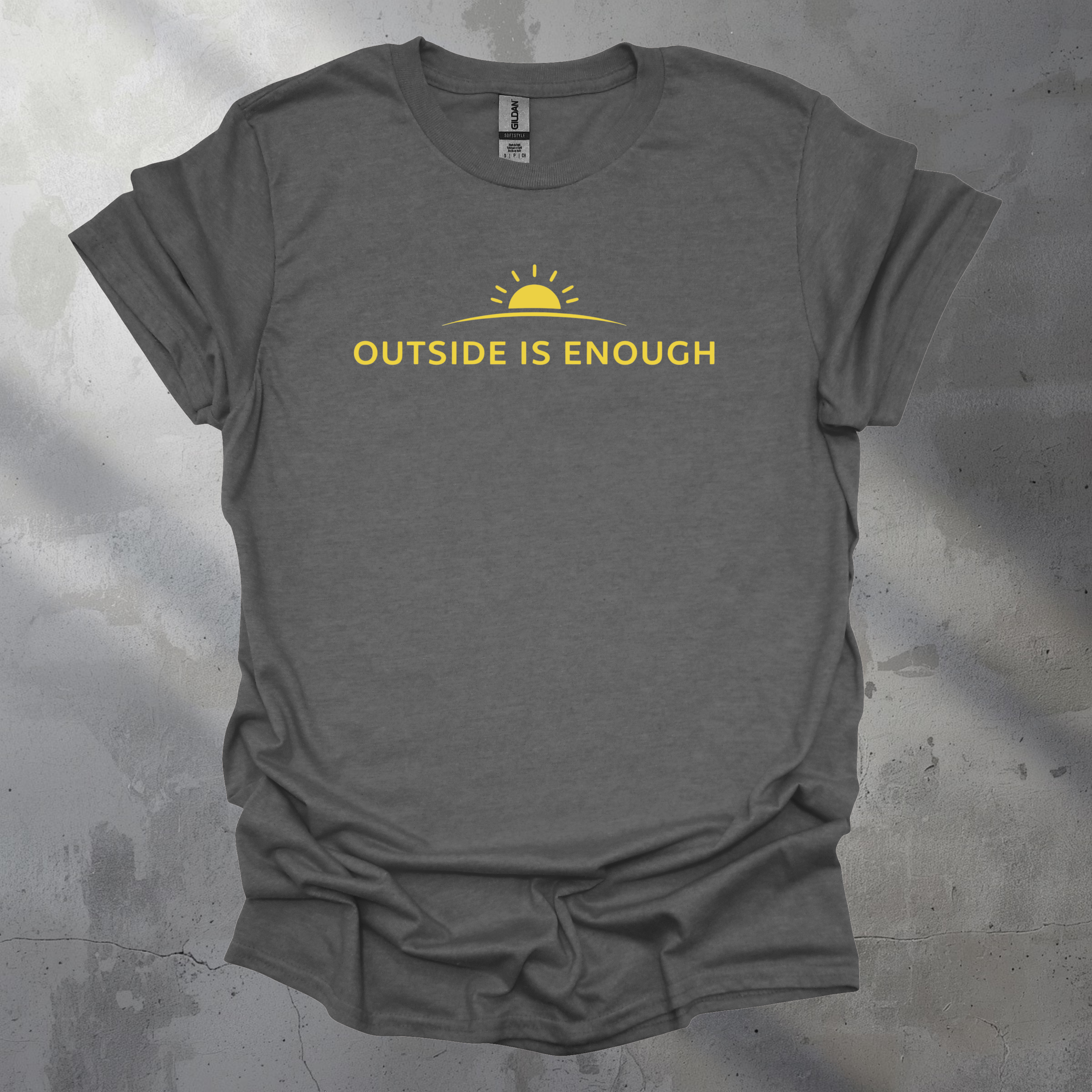 Outside Is Enough Graphic T-Shirt