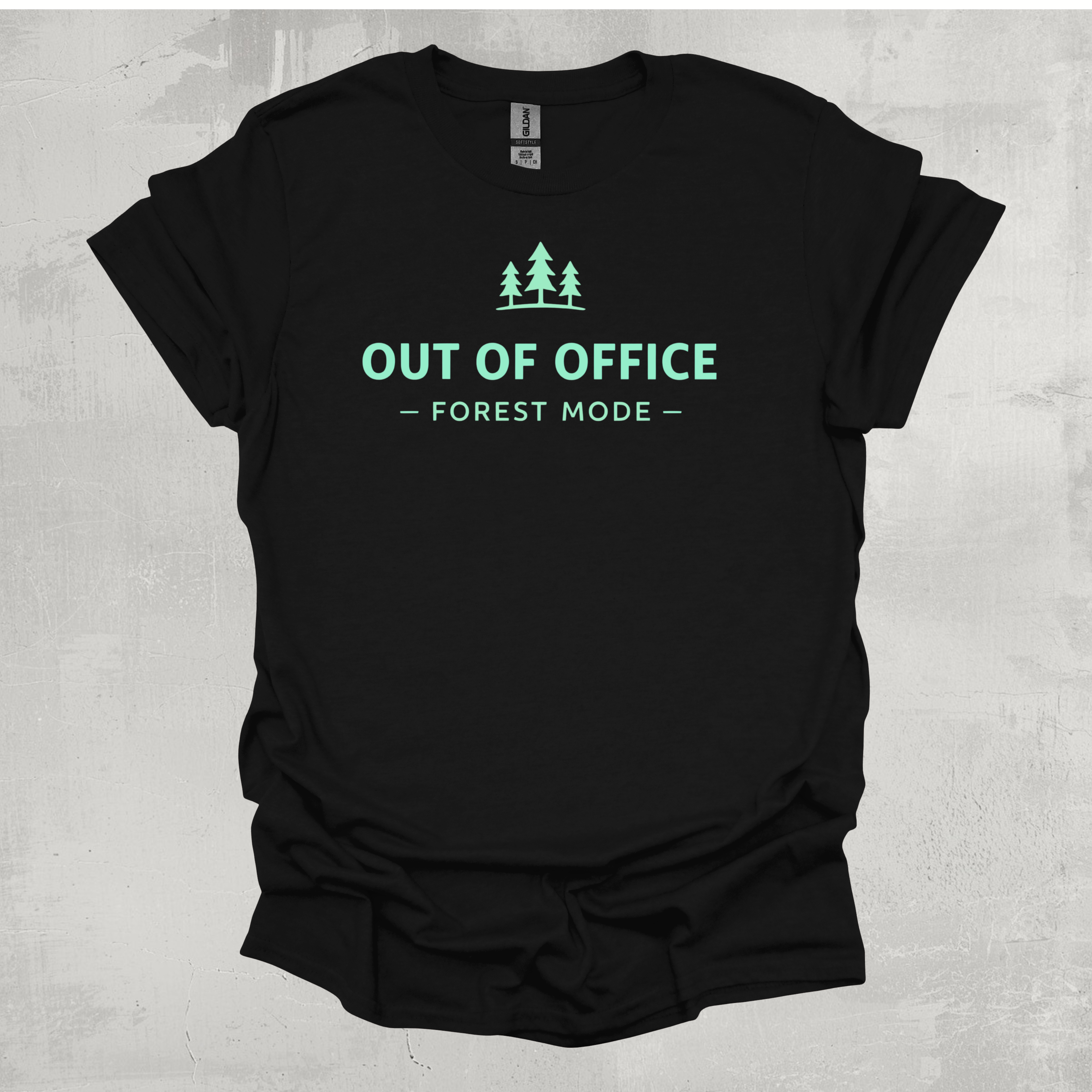 Out Of Office Forest Mode Graphic T-Shirt