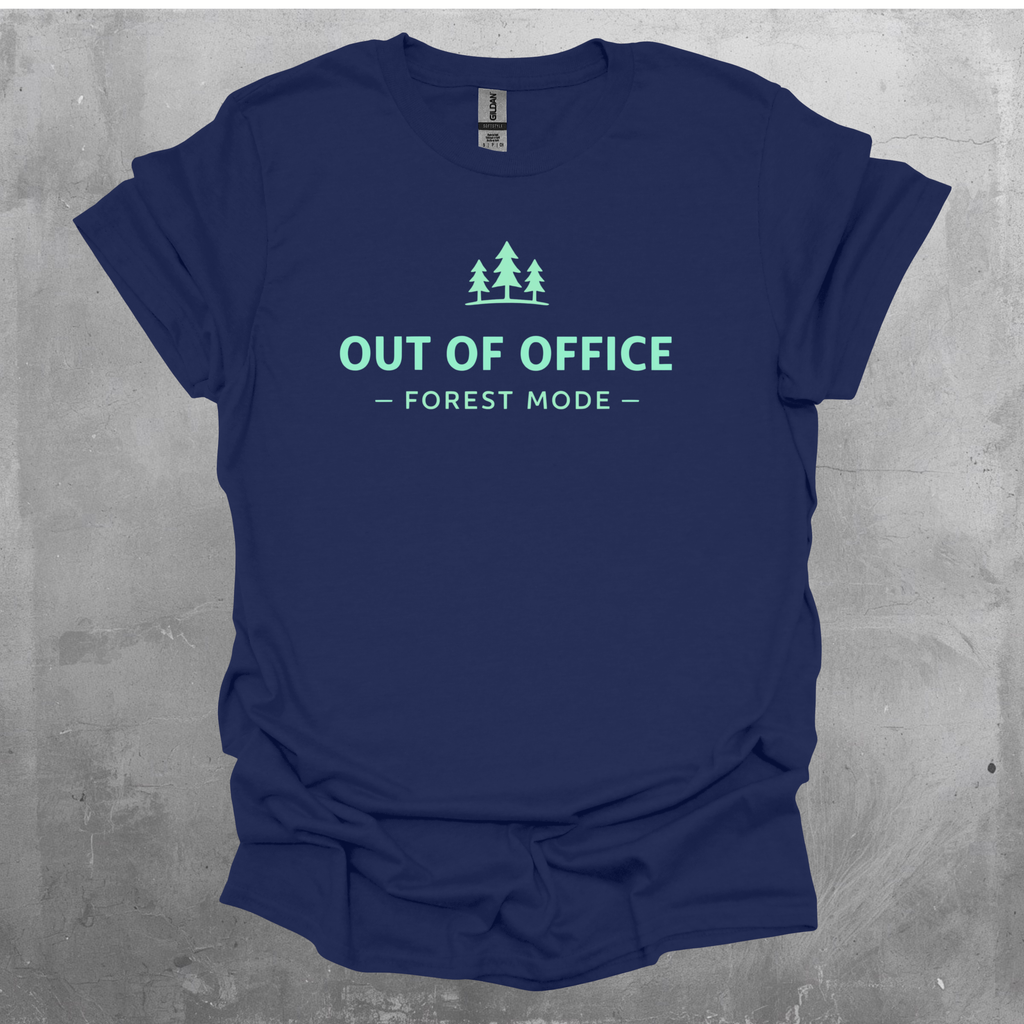 Out Of Office Forest Mode Graphic T-Shirt