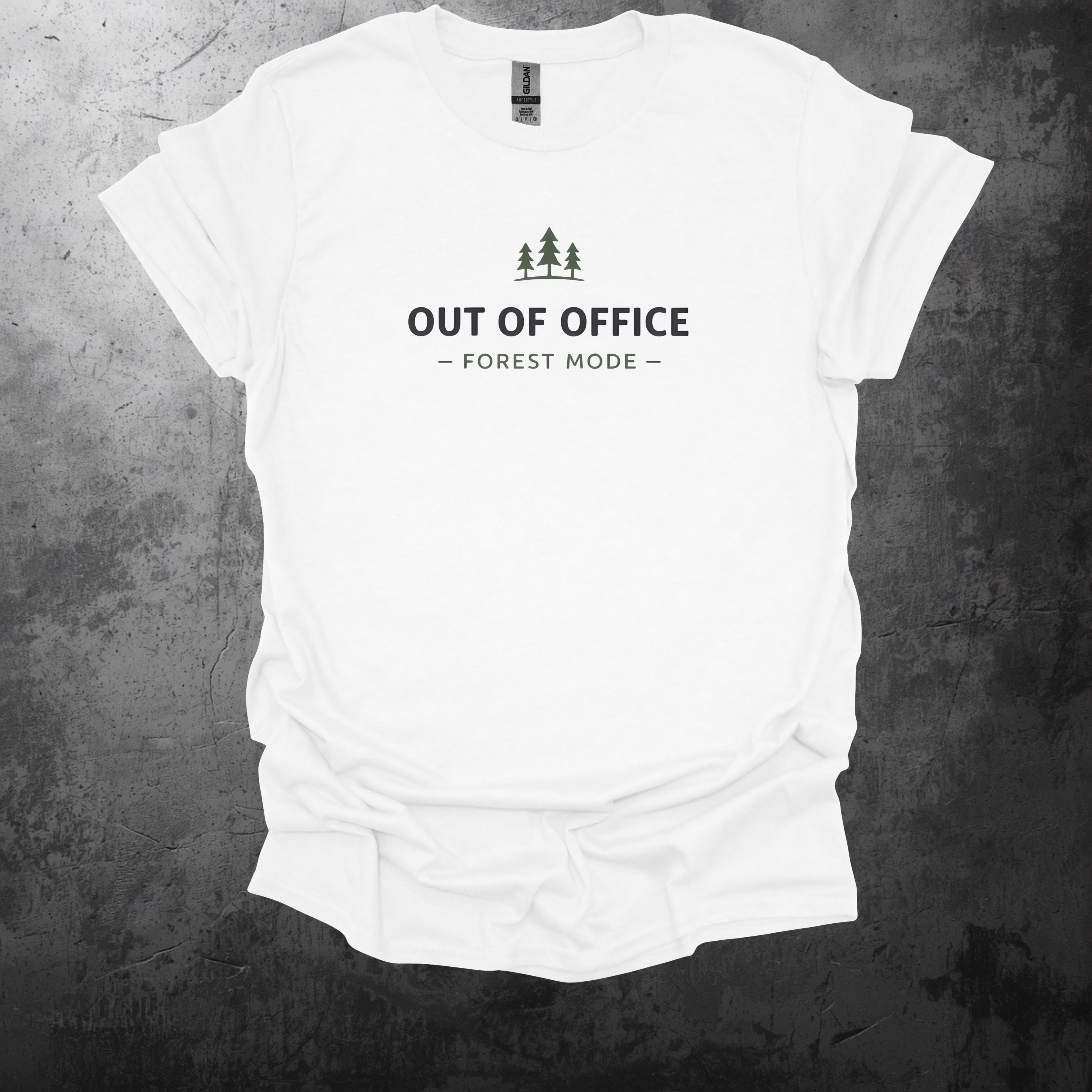 Out Of Office Forest Mode Graphic T-Shirt
