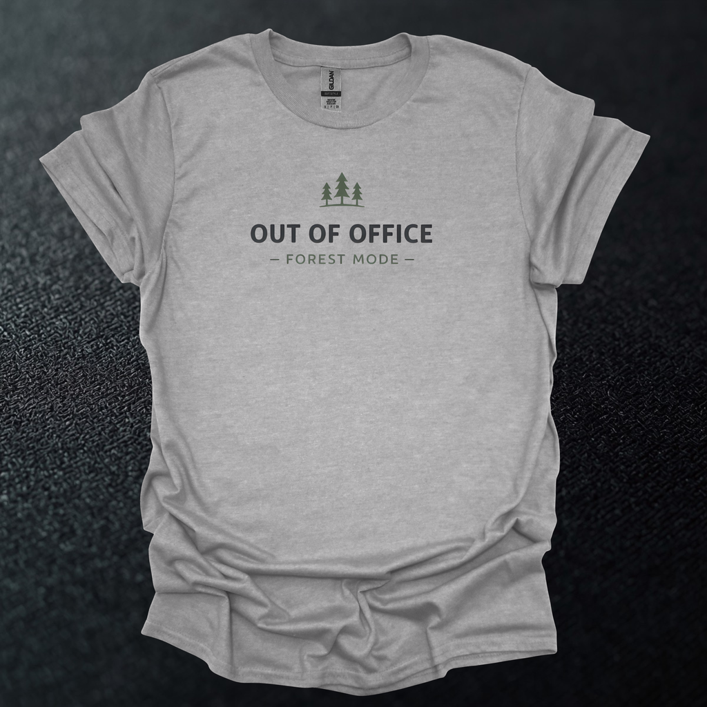 Out Of Office Forest Mode Graphic T-Shirt